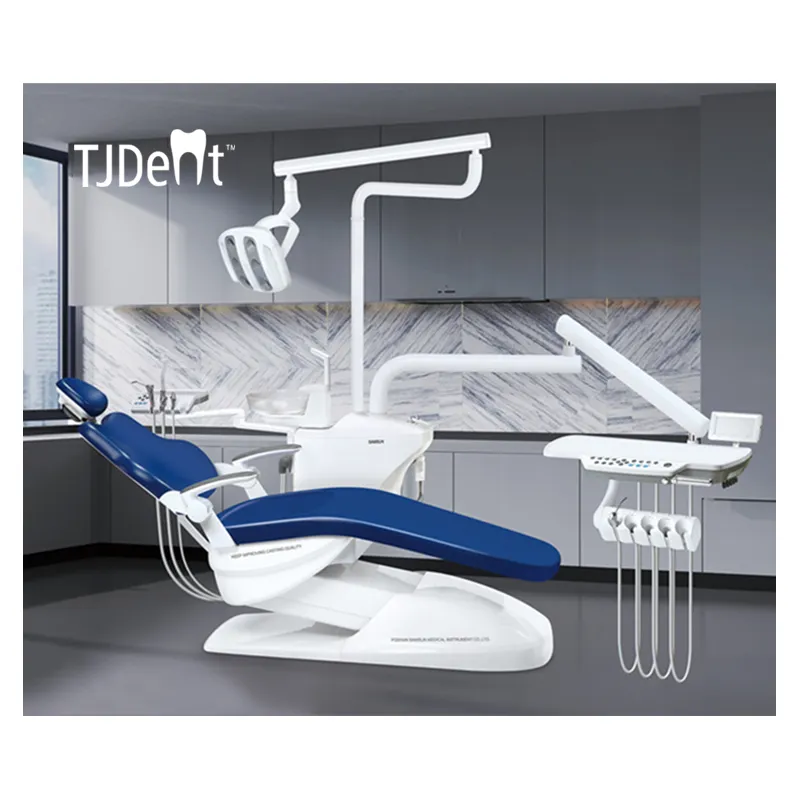 Chaise de clinique dentaire, ensemble d'auto-salle dentaire, équipement médical, dentisterie