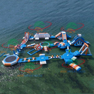 Tapis flottant gonflable toboggan aquatique extérieur équipement <span class=keywords><strong>de</strong></span> terrain <span class=keywords><strong>de</strong></span> jeu aquatique flottant pour l'occasion <span class=keywords><strong>de</strong></span> lac <span class=keywords><strong>de</strong></span> <span class=keywords><strong>plage</strong></span> meilleurs prix - Product Image 1