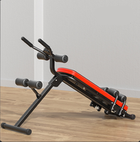 Banc d'exercices abdominaux Machine d'entraînement complet du corps avec écran LCD Banc d'exercices pliable pour les abdominaux pour le sport et les loisirs