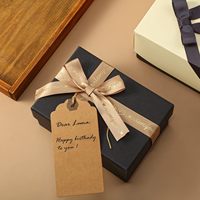 100 étiquettes cadeaux en papier vierges grandes avec ficelle et œillet renforcé, étiquettes d'expédition, étiquettes de prix inscriptibles, étiquettes d'inventaire