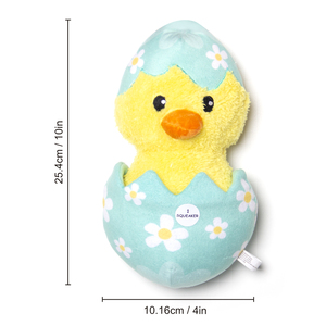 2024 Mới Vui Vẻ Thiết Kế Chữa Bệnh Bền Squeas Phục Sinh Nở Chick + Tùy Chỉnh Trứng Vỏ Trứng Chew Đồ Chơi Sang Trọng - Product Image 6
