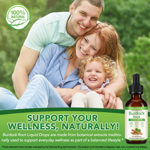 ArtoaLabs 60ml Extrato Líquido Natural de Raiz de Bardana Vegano Suplemento para Suporte Digestivo Gotas de Raiz de Bardana para Homens e Mulheres - Product Image 5