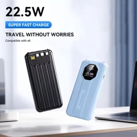 Batterie externe 20W, charge rapide PD, Powerbank 10000mAh avec port USB Type C, station d'alimentation