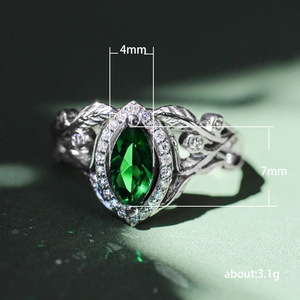 Anelli da Donna con Zirconi a Marquise, Gioielli Trendy Europei per Uso Quotidiano - Product Image 3