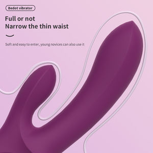 Vibrateur rechargeable à double tête en silicone à 12 fréquences pour adultes - Product Image 5