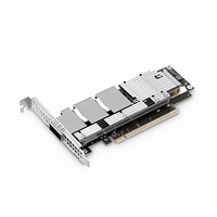 Adaptateur serveur Ethernet authentique neuf MCX75310AAS-NEAT Internal Connect X-7 400GbE NDR IB 1 port OSFP HHHL en stock