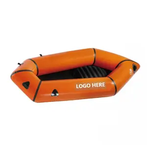 Radeau de combat gonflable, piscine flottante pour 2 personnes, radeaux de sauvetage avec logo personnalisé, sports de plein air, rafting flottant, randonnée