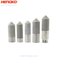 Boîtier de capteur HENGKO IP66 en acier inoxydable 316L fritté, protection de sonde pour la surveillance environnementale des éoliennes offshore