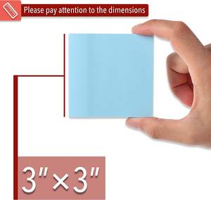 Notas adhesivas de 3x3 en colores brillantes surtidos, forma de notas adhesivas, notas adhesivas personalizadas - Product Image 3