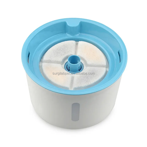 2.4L USB Distributeur d'eau pour <span class=keywords><strong>chat</strong></span> avec lumière LED Filtrage automatique de l'eau vive fontaine d'eau pour animaux de compagnie - Product Image 2