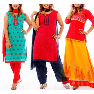 Neues Modell Damen Wolle Muslim Kleidung Sarees Indian Islamic Design Stoff für Kurti - Product Image 5