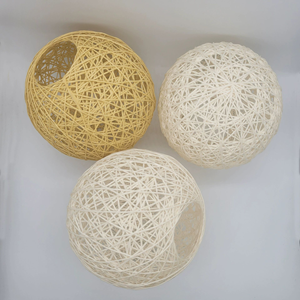 <span class=keywords><strong>Abat</strong></span>-<span class=keywords><strong>jour</strong></span> en forme de <span class=keywords><strong>boule</strong></span> Ma Qiu Teng, pour lustre, lampe de bureau, coque de lampe, <span class=keywords><strong>abat</strong></span>-<span class=keywords><strong>jour</strong></span> simple en osier tressé - Product Image 4