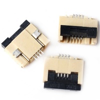 Connecteur de câble plat pour tiroir FPC FFC pas de 0,5 mm, contact supérieur/inférieur, 4P 5P 6P 8P 10P 12P 14P 16P 20P 16P 30P 32P 40P
