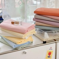 Drap-housse en coton lavé uni, ultra doux, infroissable, élastique et anti-déchirure, 600 fils, pour la maison, vente en gros sur mesure