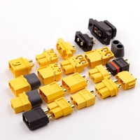 Kit de connecteurs Amass XT60 Series XT60H XT60U XT60I-F XT60IPW-M Prise femelle plaquée or pour batterie 500V 30A RC Lipo Factory