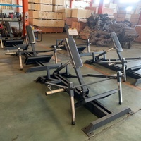 Máquina de remo sentado con barra para gimnasio comercial