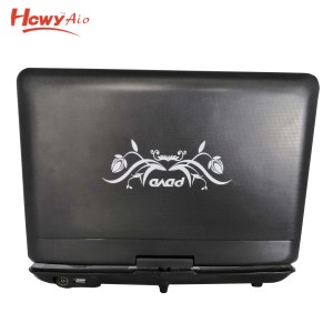 เครื่องเล่นดีวีดีหน้าจอ LCD หมุนได้ 270 องศา ขนาด 10 นิ้ว 12 นิ้ว สำหรับใช้ในบ้าน/เล่นเกม - Product Image 3