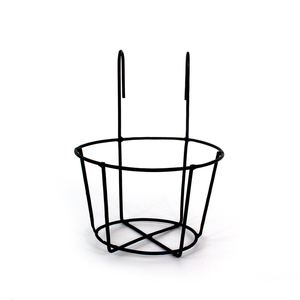 Di alta qualità porta piante da parete <span class=keywords><strong>in</strong></span> <span class=keywords><strong>ferro</strong></span> traliccio per balcone appeso a vista ripiano <span class=keywords><strong>in</strong></span> <span class=keywords><strong>ferro</strong></span> appendiabiti da giardino - Product Image 5