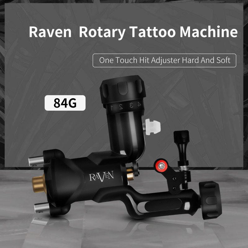 NEW Raven Rotary Tattoo Machine One Touch Hit Adjuster