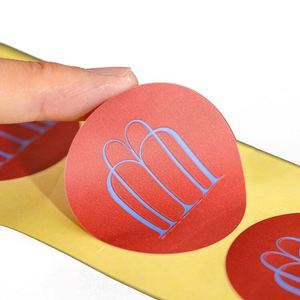 Manufacturer Wholesale Custom Adhesive <b>Roll</b> Vinyl Circle Labeling <b>Sticker</b> Waterproof Round <b>Sticker</b> Printing - Product Image 5