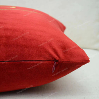 Housse de coussin décorative pour salon moderne, brodée sur mesure, motif amour, pour la Saint-Valentin