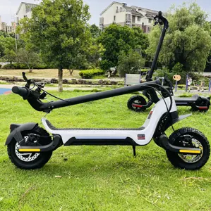 Ab abd Ultra uzun menzilli yetişkin katlanır elektrikli Scooter 10 inç lastikler yeni tasarım güçlü elektrikli Scooter PU süspansiyon 800W