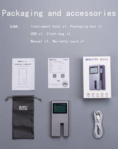Medidor de Transmissão de Filme <span class=keywords><strong>Solar</strong></span> Óptico Ultra-Portátil GUOOU S1 com Tecnologia de Calibração Automática e Bateria Inclusa - Product Image 4