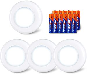 Offre Spéciale Intérieur 3 Couleurs Cuisine Push Light <span class=keywords><strong>Led</strong></span> Night Lamp Puck Lights <span class=keywords><strong>avec</strong></span> Télécommande - Product Image 1