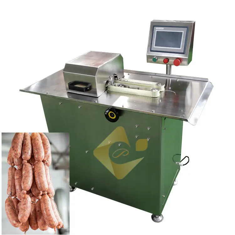 Engelse Touch Panel Worst Linker Bindmachine Worst Clipper Draaiende Machine Clipping Seal Knotting Machine