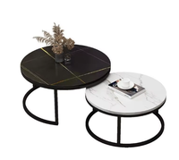 Table basse pour salon, usage domestique, style minimaliste moderne, petite table d'appoint pour appartement, table créative de style nordique, légère et luxueuse