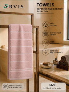 Toalla de Baño Premium 100% Algodón Terry 70x140cm 600 GSM Ultra Suave de Lujo Alta Densidad Absorbente Venta al por Mayor - Product Image 4