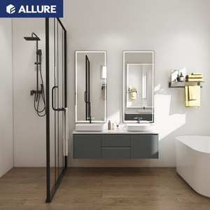 Produsen Furnitur Modern Mewah Allure, Lemari Modular Kustom untuk Apartemen, Kabinet Kamar Mandi Gaya Pantry, <span class=keywords><strong>Craigslist</strong></span> - Product Image 3