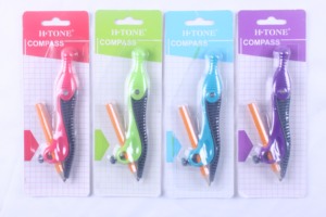 Papeterie mathématiques en plastique colorée pour les enfants, motif créatif, dos à l'école, séparateur de cercle de <span class=keywords><strong>dessin</strong></span>, papeterie mathématiques géométrique en plastique pour les étudiants - Product Image 3