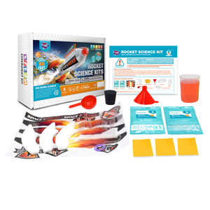 Kits scientifiques bricolage fusée à eau lancement expériences scientifiques ensemble projets STEM cadeaux éducatifs activités de jouets pour les enfants de 8 ans et plus - Product Image 2
