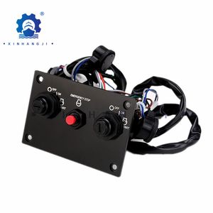 Interrupteur double panneau à essence de haute qualité pour moteur hors-bord 2 temps 2 cylindres à commande à distance - Product Image 3