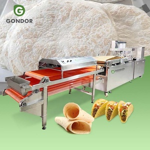 Machine à pain Lavash Tortilla mexicaine Taco entièrement automatique pour faire des tortillas de 30cm pour <span class=keywords><strong>burritos</strong></span> - Product Image 1