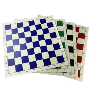 Vervaardigd Goedkope Vinyl Rolling Schaakbord Reizen Game Board