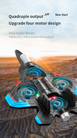 Drone jouet RC V32 Avion acrobatique sans caméra Avion planeur en mousse EPP Télécommande Jouet en mousse UAV
