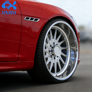 Jantes de voiture forgées légères et personnalisées, style multi-rayons à déport profond poli, 19x9.5J 5x100, pour F-250 F-350 F-450 - Product Image 5