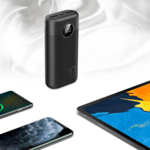 L'une des <span class=keywords><strong>plus</strong></span> petites et des <span class=keywords><strong>plus</strong></span> légères power banks 10000mah QC 3.0 & type c pd lcd power bank pour Iphone 11 External Batteries - Product Image 3