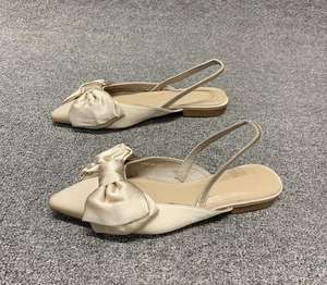 Nouvelles Sandales d'Été pour Femmes : Mules à Plateforme Légères et Confortables avec Nœud et Bout Pointu – Idéales pour l'Extérieur - Product Image 2