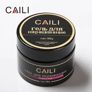 $1 Sample Caili Hoge Kwaliteit Gemakkelijk Off Nail Extensions Gel Jelly Hard Gel Voor Nail Art