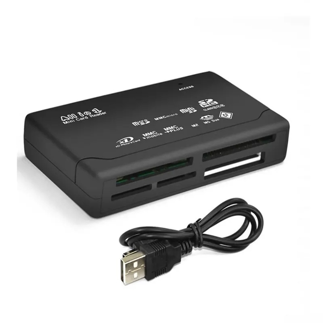 6 in 1 USB 3.0 Adapter High Speed Memory Card Reader USB 2.0 External SD Mini Micro M2 MMC XD CF MS CARD
