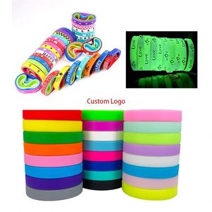 Pulseras de Silicona con Logotipo Personalizado en Relieve, Ecológicas, Impresas con Tinta por Transferencia de Calor, para Eventos Promocionales - Product Image 4