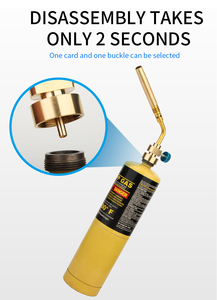 Seator Đồng Hàn <span class=keywords><strong>Propane</strong></span> bản đồ <span class=keywords><strong>mapp</strong></span> khí ngọn đuốc đầu sưởi gas ngọn lửa súng - Product Image 6