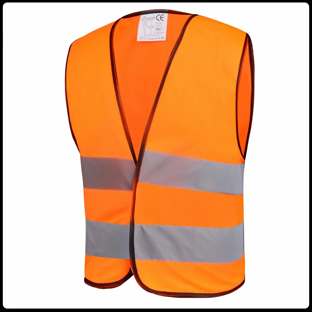 Hbc Ce En1150 V-Hals Reflecterend Kinderhemd Veiligheidsvest Kleding Reflecterend Kindervest