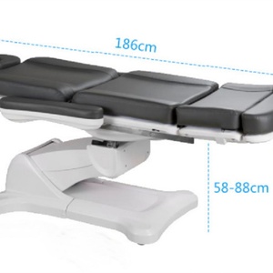 Lit de massage électrique moderne KISEN à 4 moteurs, mobilier de salon de beauté, tables de massage de luxe, lits vibrants électriques - Product Image 6