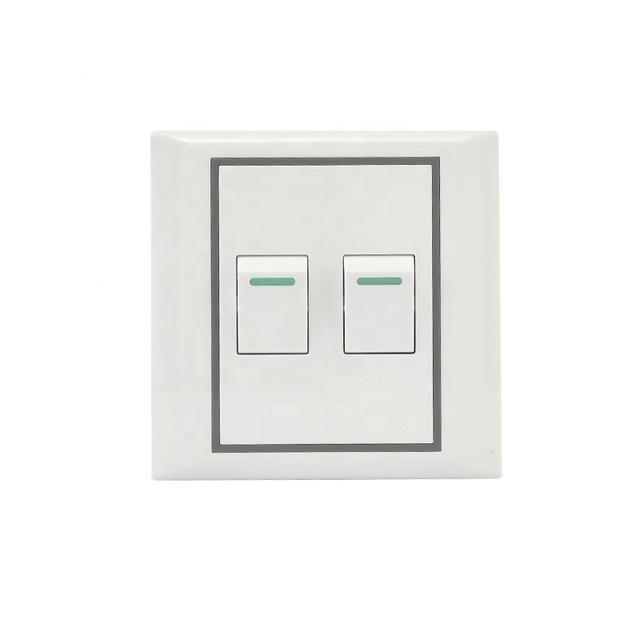 2 Gang 1 Way Cambodia Wall Switches