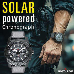 North Edge Blaze Smartwatch IP68 Solar Power Smart <b>Watch</b> for Men - Product Image 6