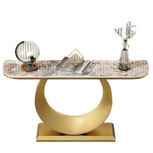 Table console moderne haut de gamme avec plateau en verre noir <span class=keywords><strong>et</strong></span> <span class=keywords><strong>blanc</strong></span>, design élégant pour entrée, salon ou <span class=keywords><strong>couloir</strong></span> - Product Image 4